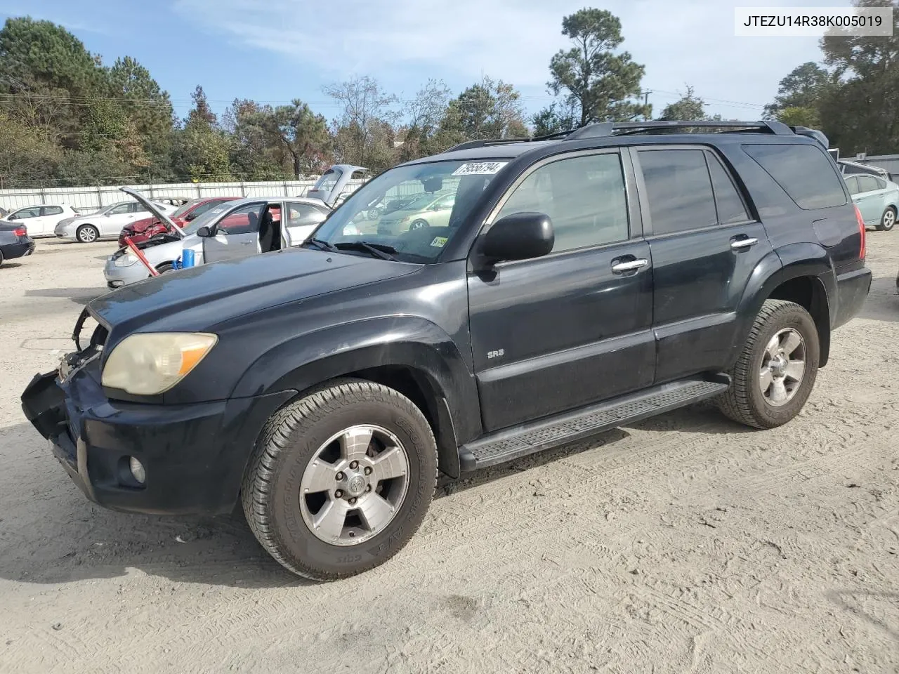 2008 Toyota 4Runner Sr5 VIN: JTEZU14R38K005019 Lot: 79556794