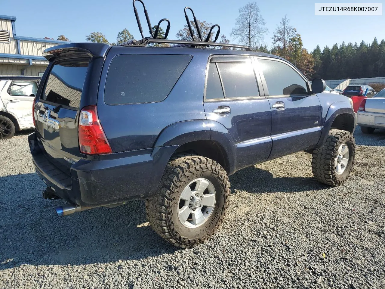 2008 Toyota 4Runner Sr5 VIN: JTEZU14R68K007007 Lot: 80080344