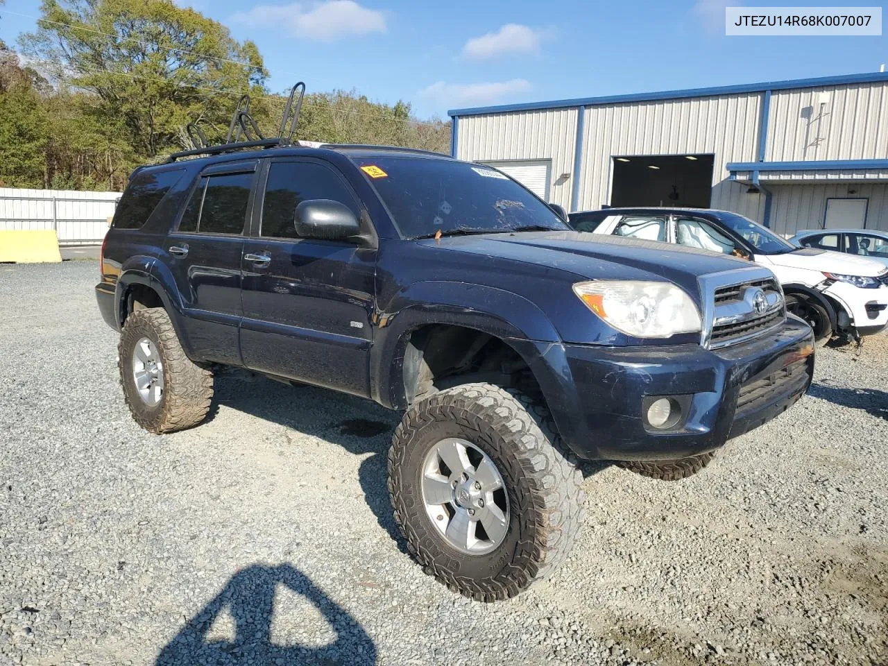 2008 Toyota 4Runner Sr5 VIN: JTEZU14R68K007007 Lot: 80080344