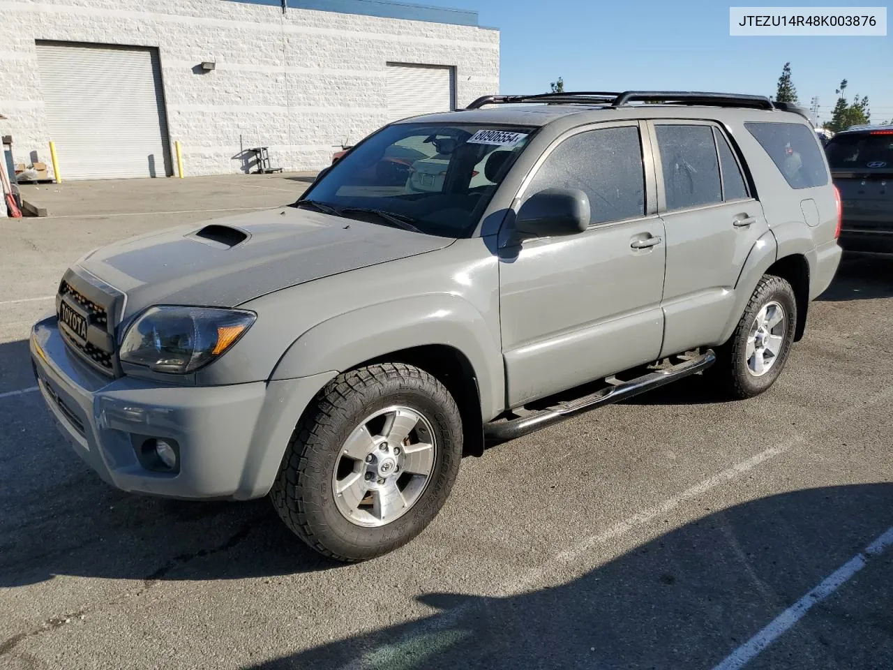 2008 Toyota 4Runner Sr5 VIN: JTEZU14R48K003876 Lot: 80906554