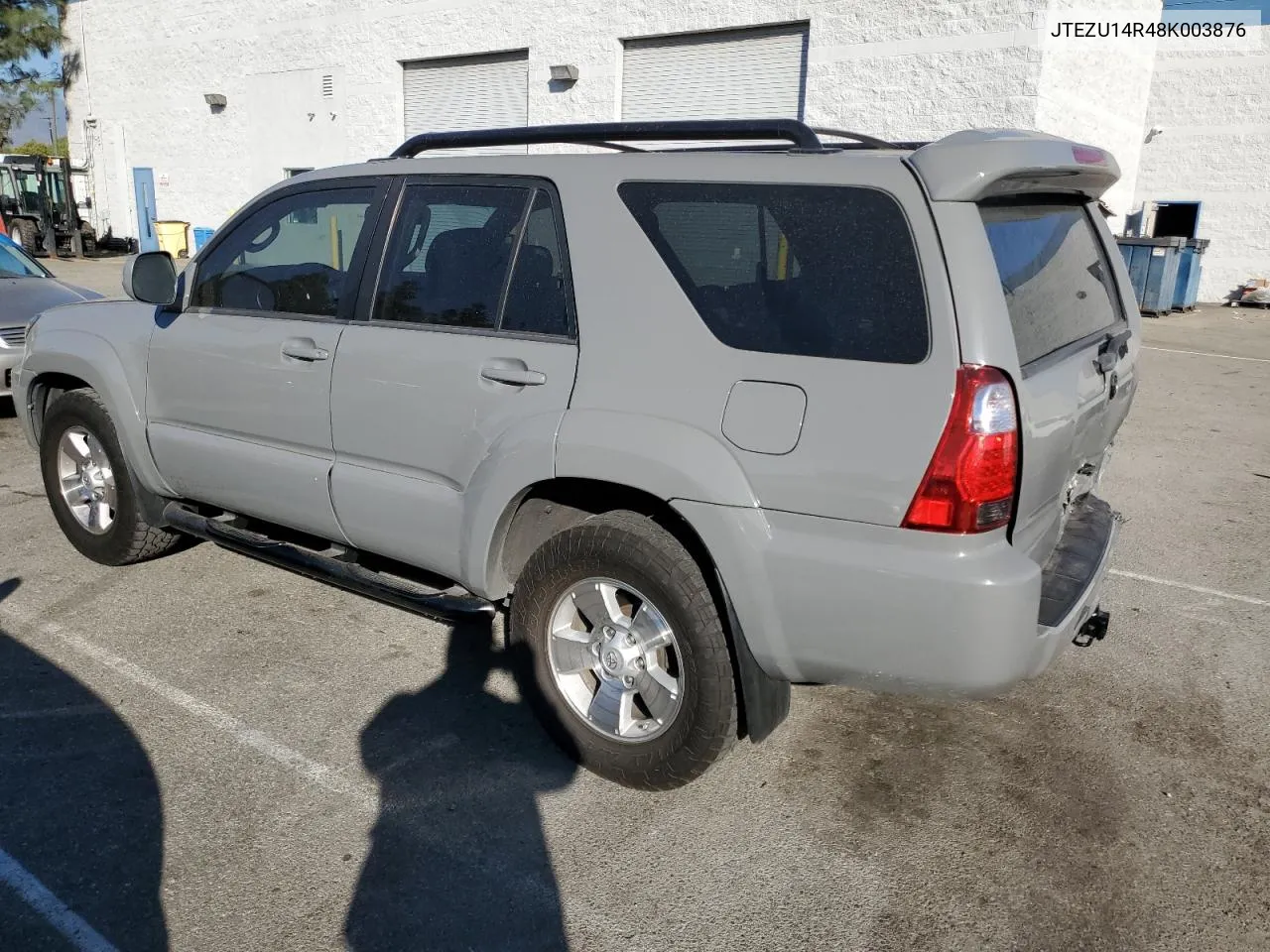 2008 Toyota 4Runner Sr5 VIN: JTEZU14R48K003876 Lot: 80906554