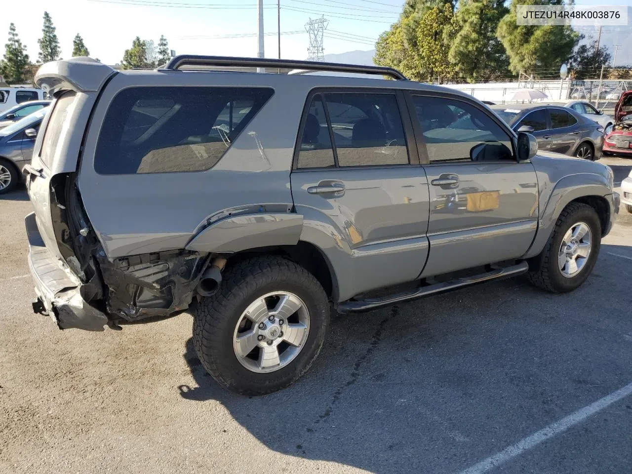 2008 Toyota 4Runner Sr5 VIN: JTEZU14R48K003876 Lot: 80906554