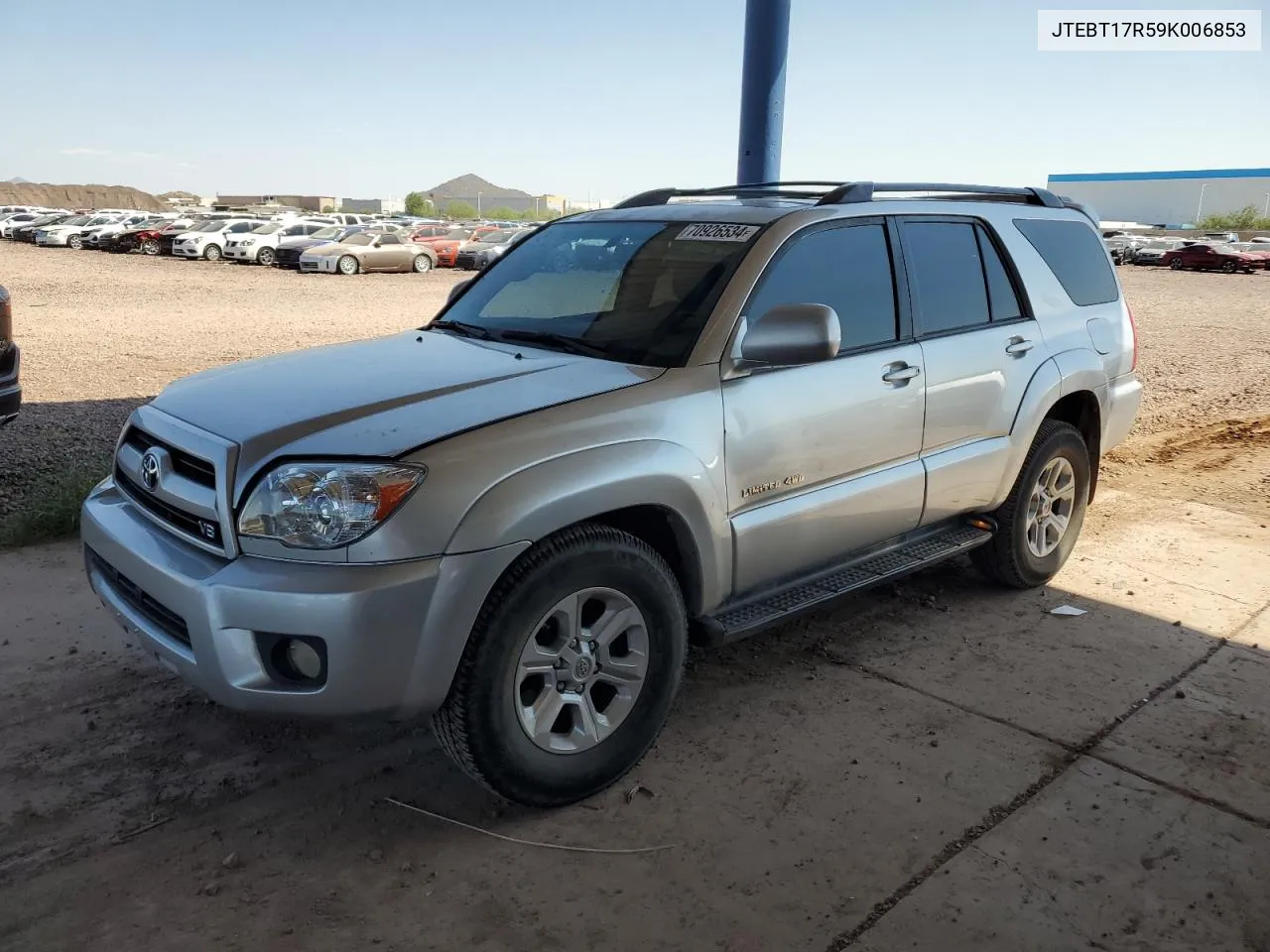 JTEBT17R59K006853 2009 Toyota 4Runner Limited