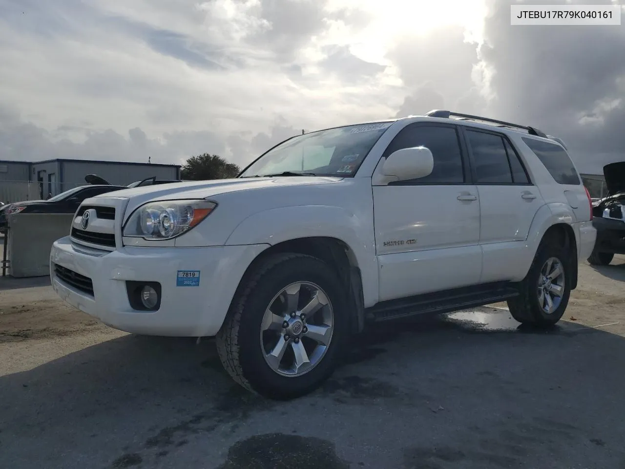 2009 Toyota 4Runner Limited VIN: JTEBU17R79K040161 Lot: 79726964