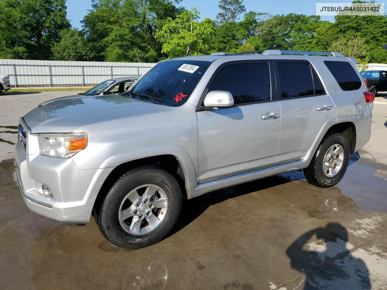 2010 Toyota 4Runner Sr5 VIN: JTEBU5JR4A5031422 Lot: 50812894