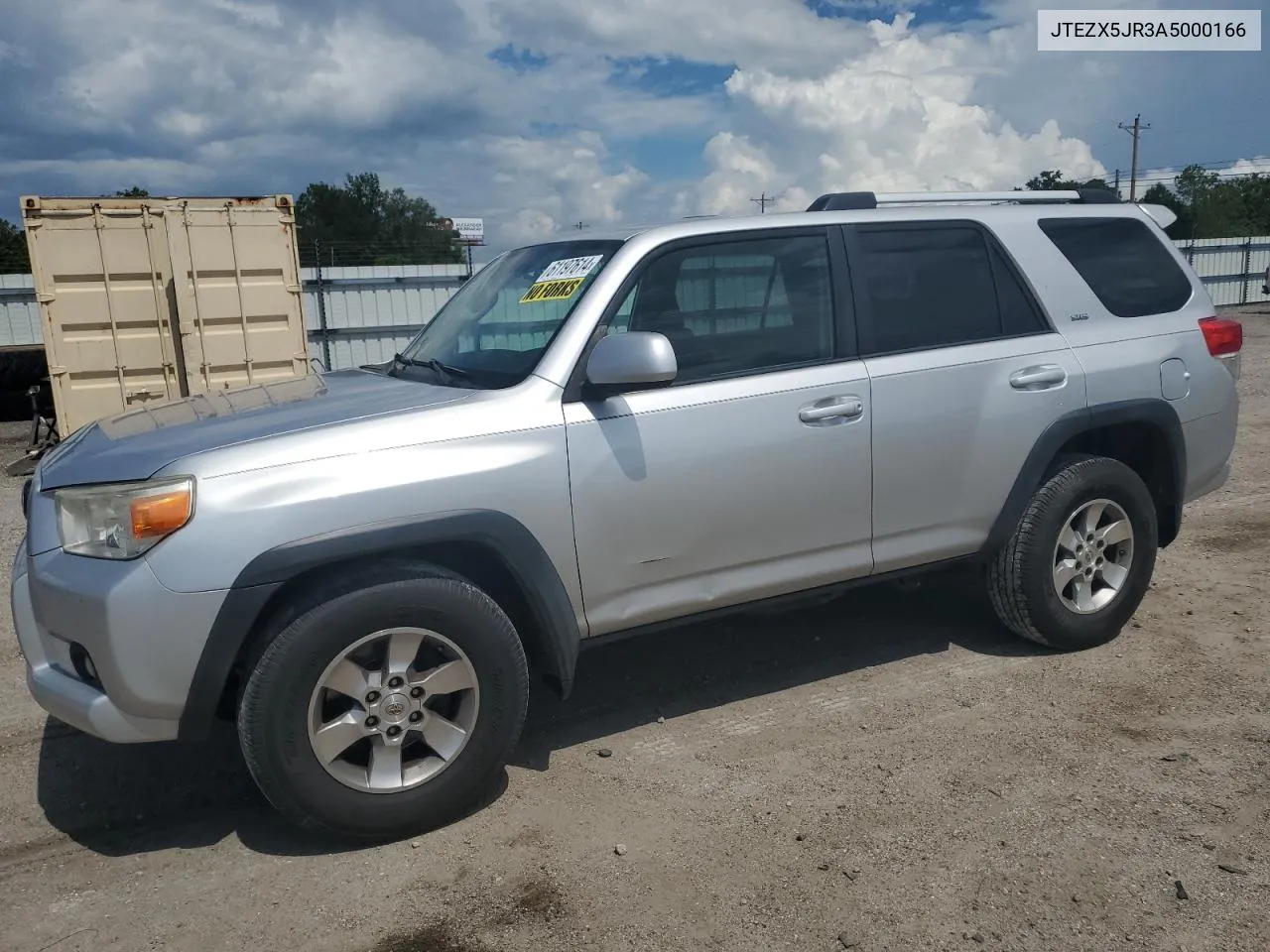 2010 Toyota 4Runner Sr5 VIN: JTEZX5JR3A5000166 Lot: 61197614