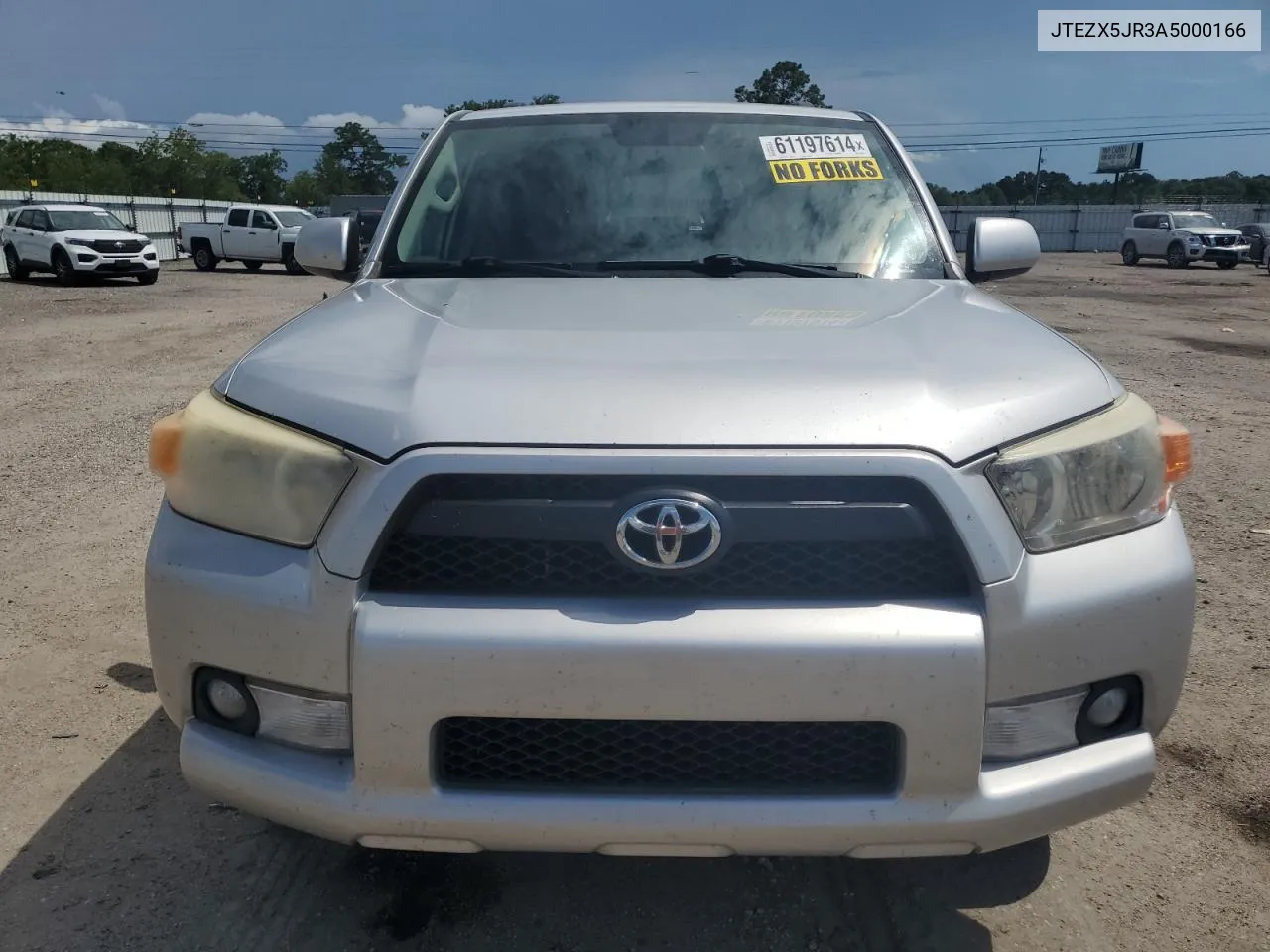 2010 Toyota 4Runner Sr5 VIN: JTEZX5JR3A5000166 Lot: 61197614