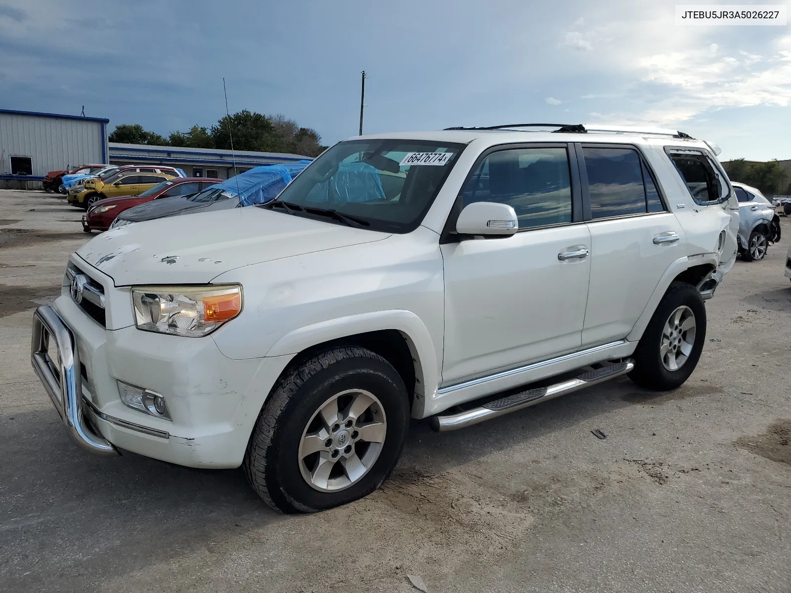 2010 Toyota 4Runner Sr5 VIN: JTEBU5JR3A5026227 Lot: 66476774