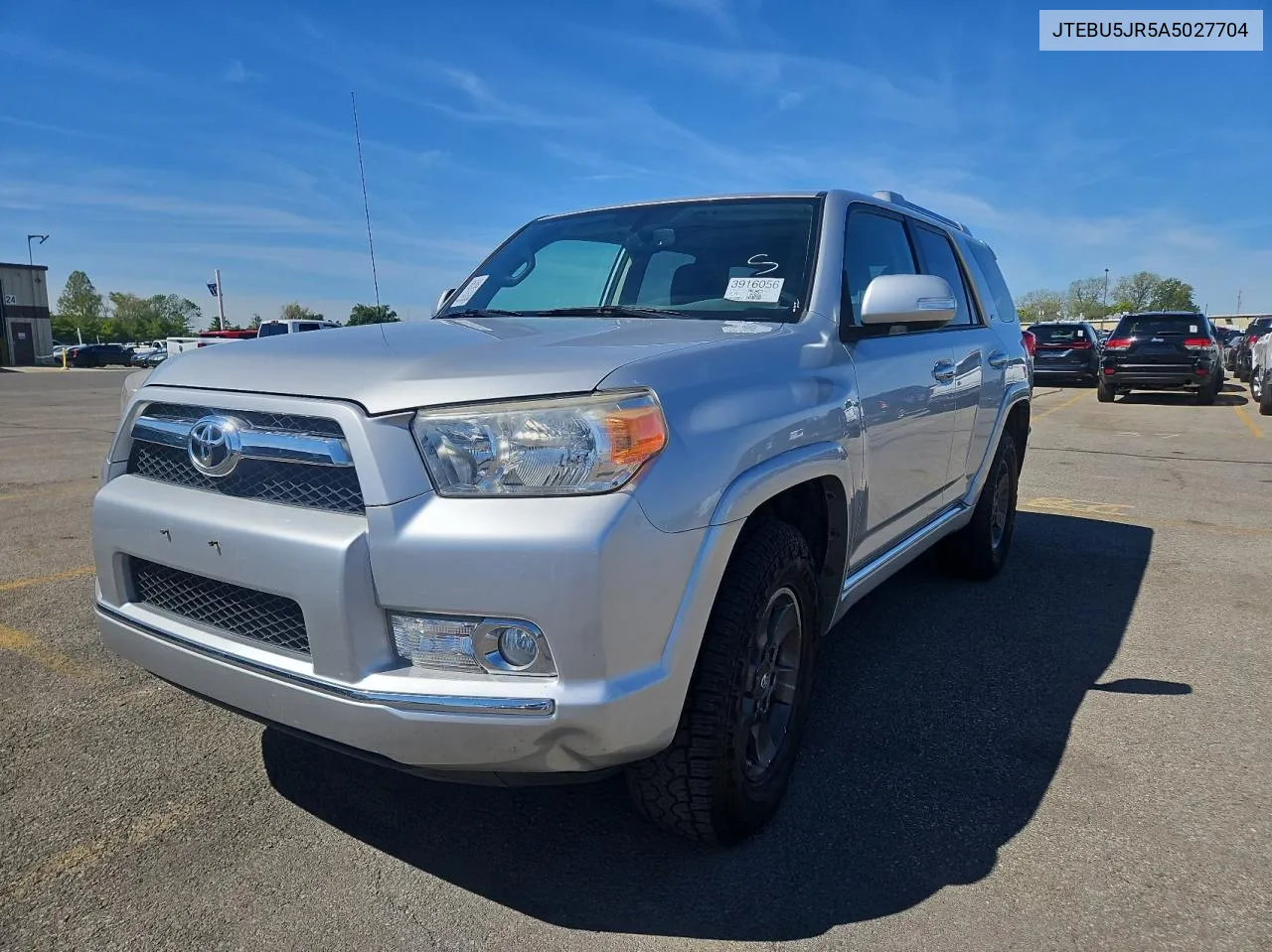 2010 Toyota 4Runner Sr5 VIN: JTEBU5JR5A5027704 Lot: 70229114