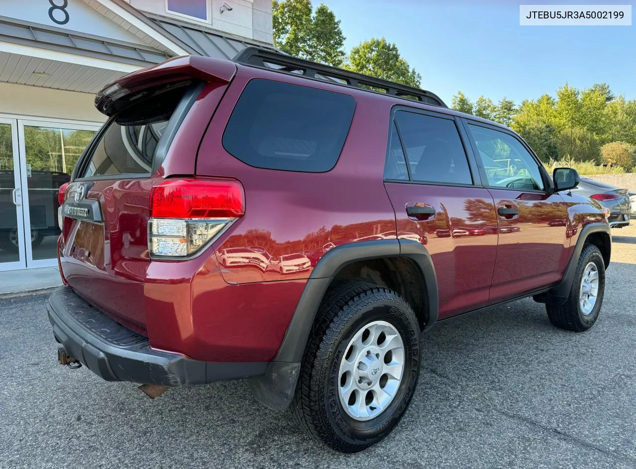 2010 Toyota 4Runner Sr5 VIN: JTEBU5JR3A5002199 Lot: 71075524