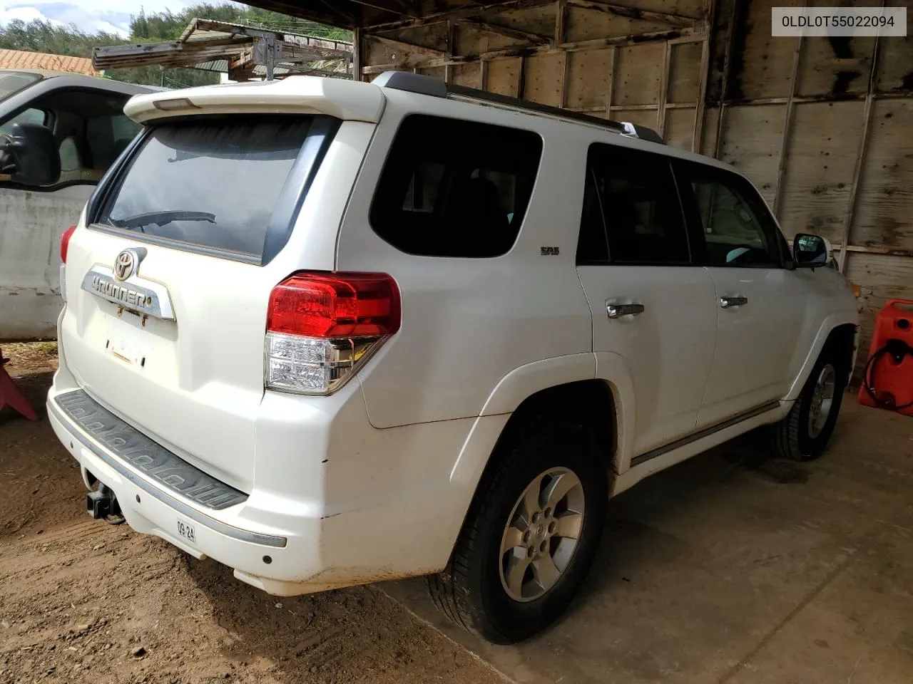 2010 Toyota 4Runner Sr5 VIN: 0LDL0T55022094 Lot: 72241194