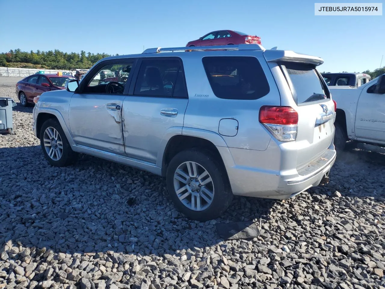 2010 Toyota 4Runner Sr5 VIN: JTEBU5JR7A5015974 Lot: 73294344