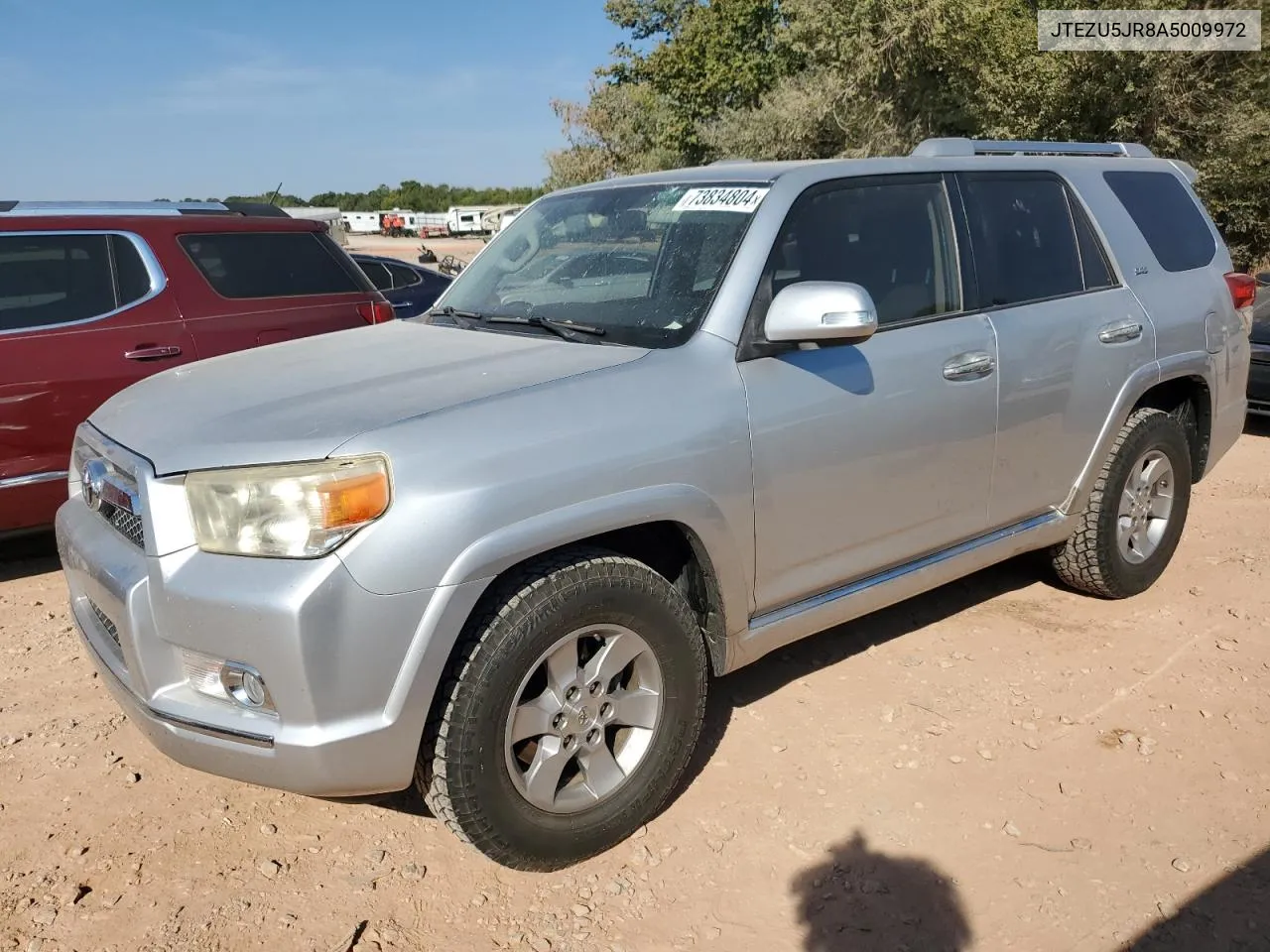 2010 Toyota 4Runner Sr5 VIN: JTEZU5JR8A5009972 Lot: 73834804