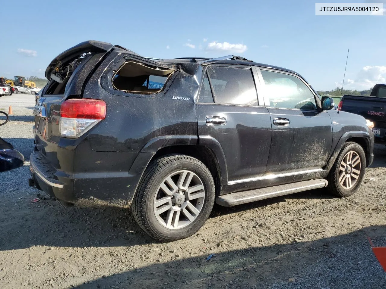 2010 Toyota 4Runner Sr5 VIN: JTEZU5JR9A5004120 Lot: 74565314