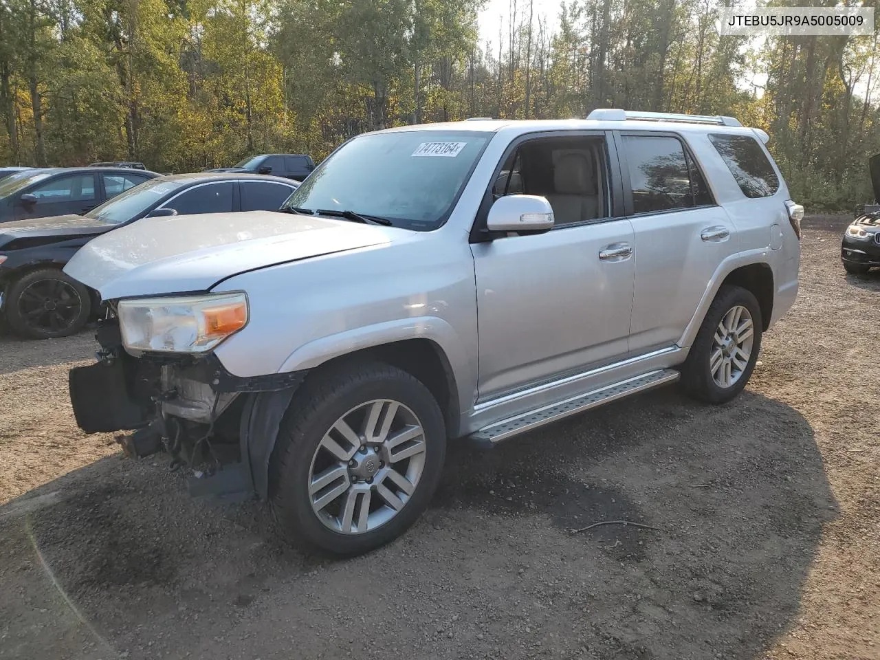 2010 Toyota 4Runner Sr5 VIN: JTEBU5JR9A5005009 Lot: 74773164