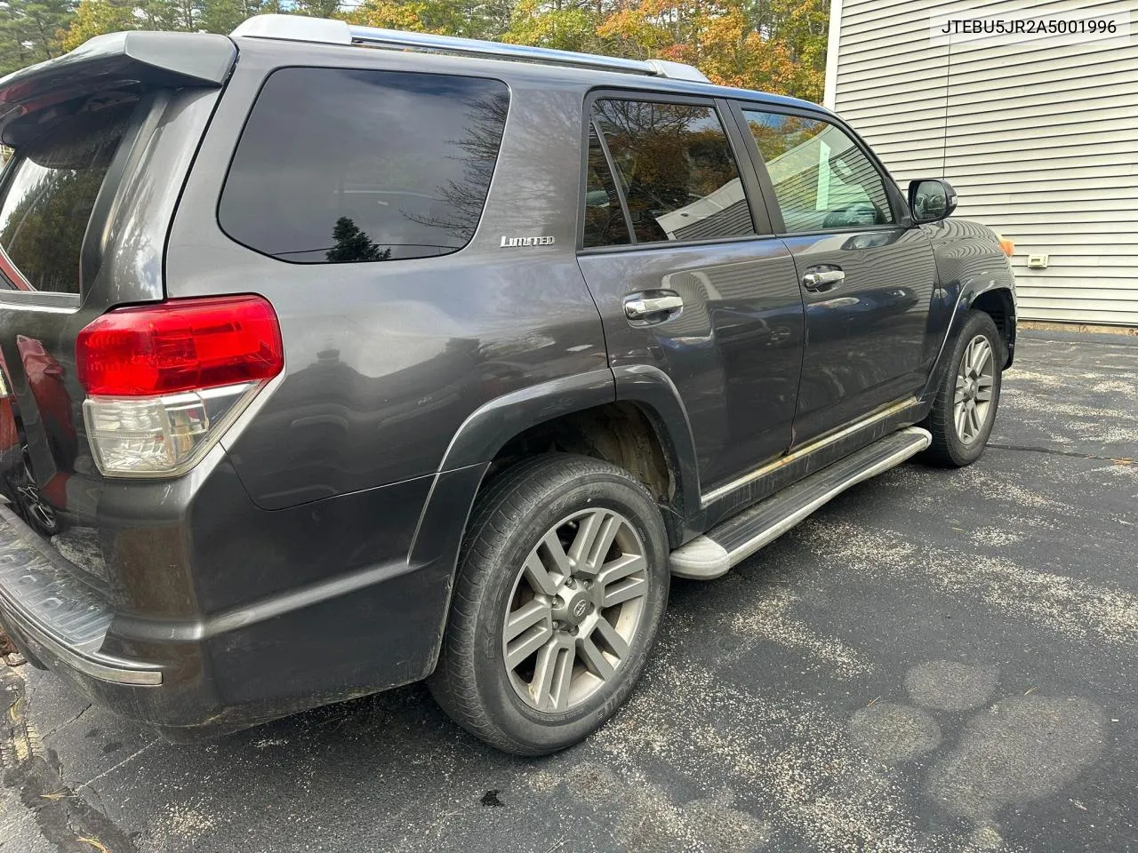 2010 Toyota 4Runner Sr5 VIN: JTEBU5JR2A5001996 Lot: 76734934