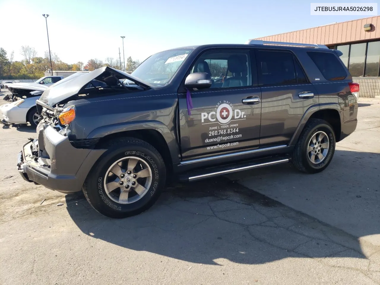 2010 Toyota 4Runner Sr5 VIN: JTEBU5JR4A5026298 Lot: 77139164