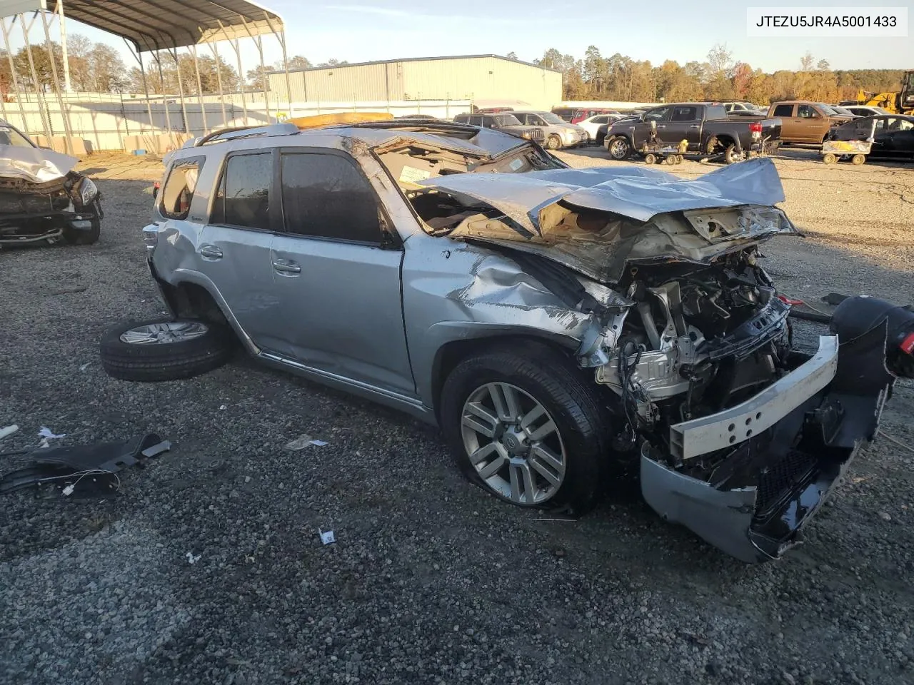 2010 Toyota 4Runner Sr5 VIN: JTEZU5JR4A5001433 Lot: 78611474