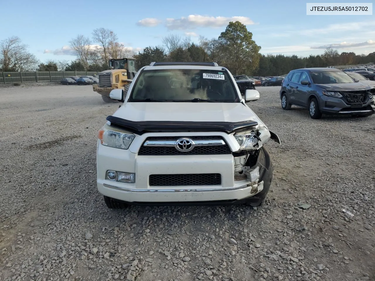 2010 Toyota 4Runner Sr5 VIN: JTEZU5JR5A5012702 Lot: 79869234