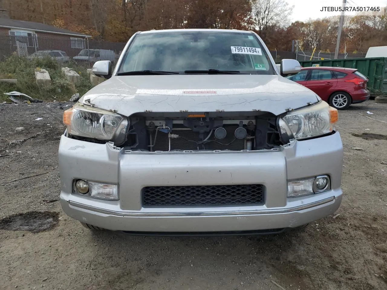 2010 Toyota 4Runner Sr5 VIN: JTEBU5JR7A5017465 Lot: 79911494