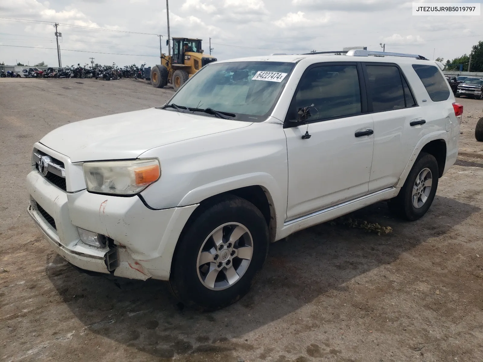 2011 Toyota 4Runner Sr5 VIN: JTEZU5JR9B5019797 Lot: 64227474