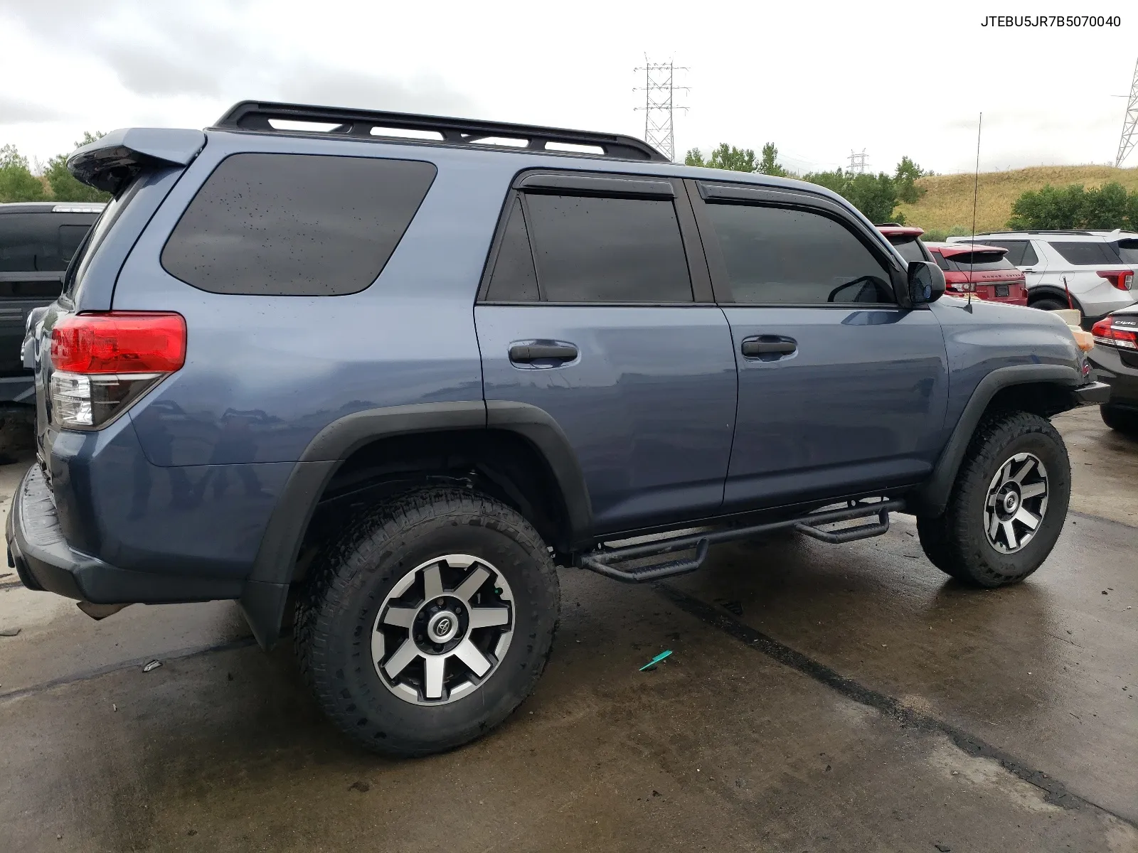 2011 Toyota 4Runner Sr5 VIN: JTEBU5JR7B5070040 Lot: 66568454