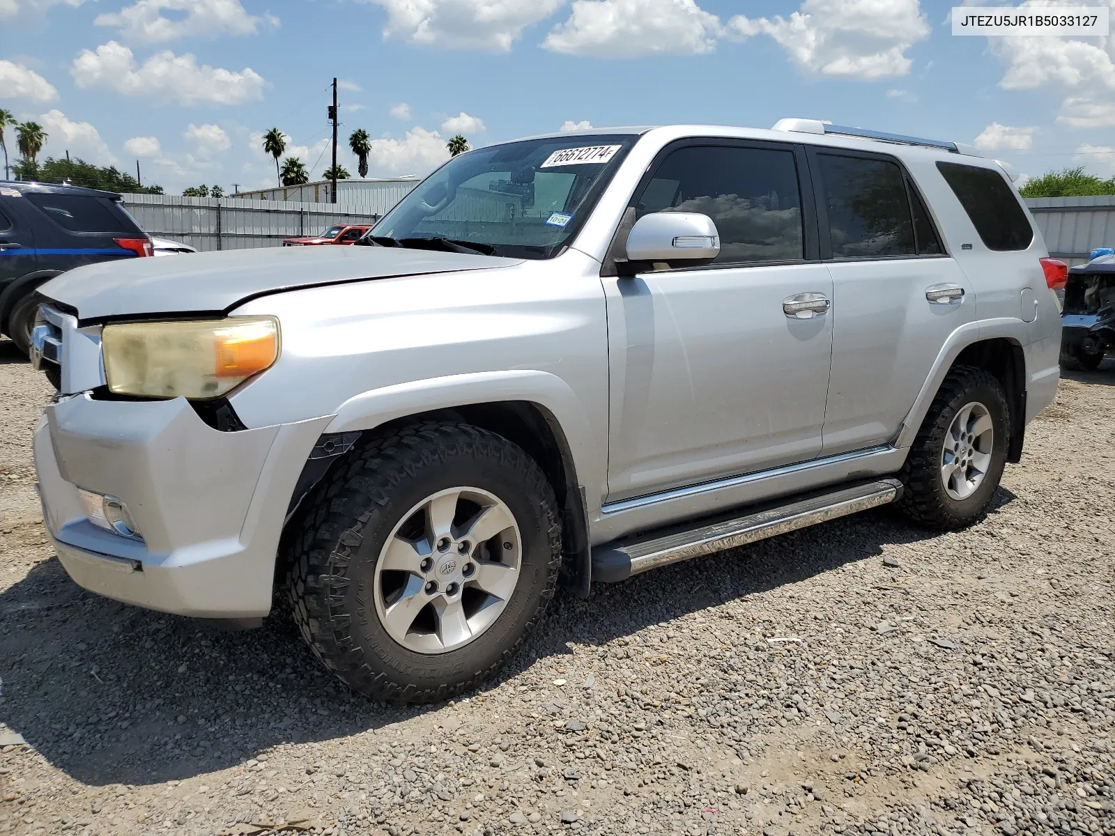 2011 Toyota 4Runner Sr5 VIN: JTEZU5JR1B5033127 Lot: 66612774