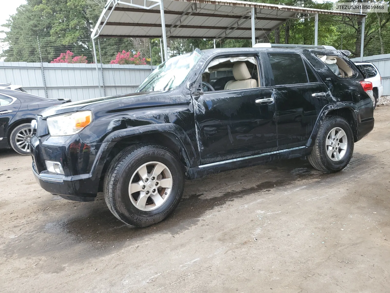 2011 Toyota 4Runner Sr5 VIN: JTEZU5JR1B5019468 Lot: 67276484