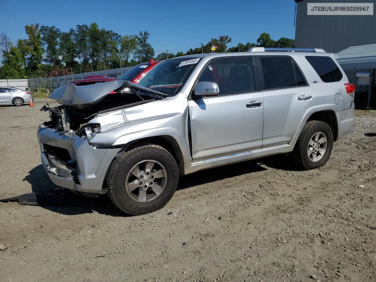 JTEBU5JR9B5035967 2011 Toyota 4Runner Sr5