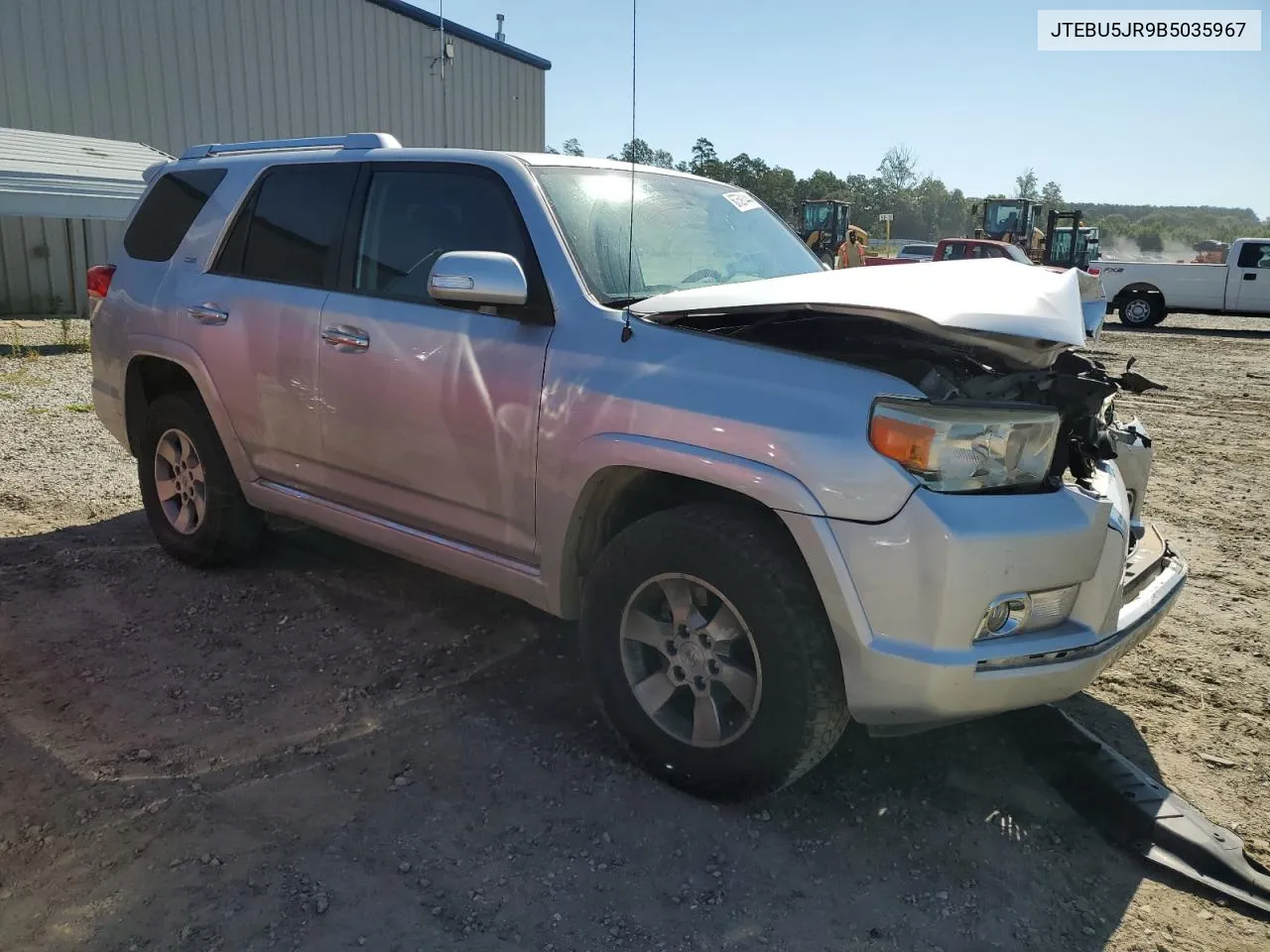 2011 Toyota 4Runner Sr5 VIN: JTEBU5JR9B5035967 Lot: 67591444