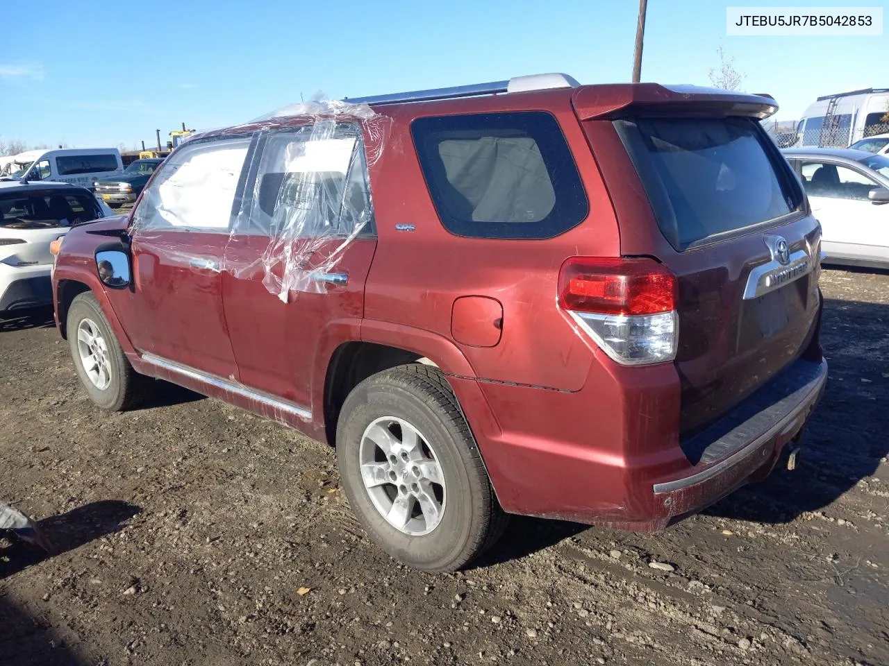 2011 Toyota 4Runner Sr5 VIN: JTEBU5JR7B5042853 Lot: 69537414