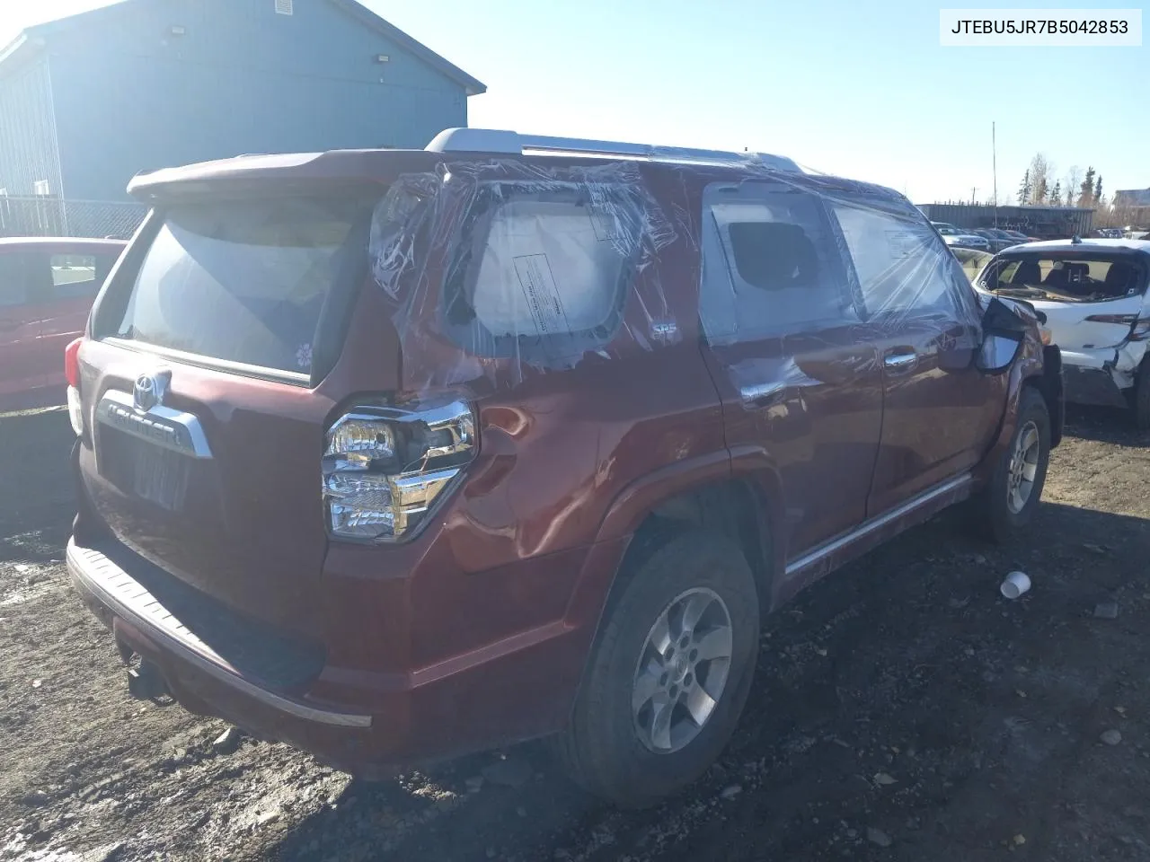 2011 Toyota 4Runner Sr5 VIN: JTEBU5JR7B5042853 Lot: 69537414