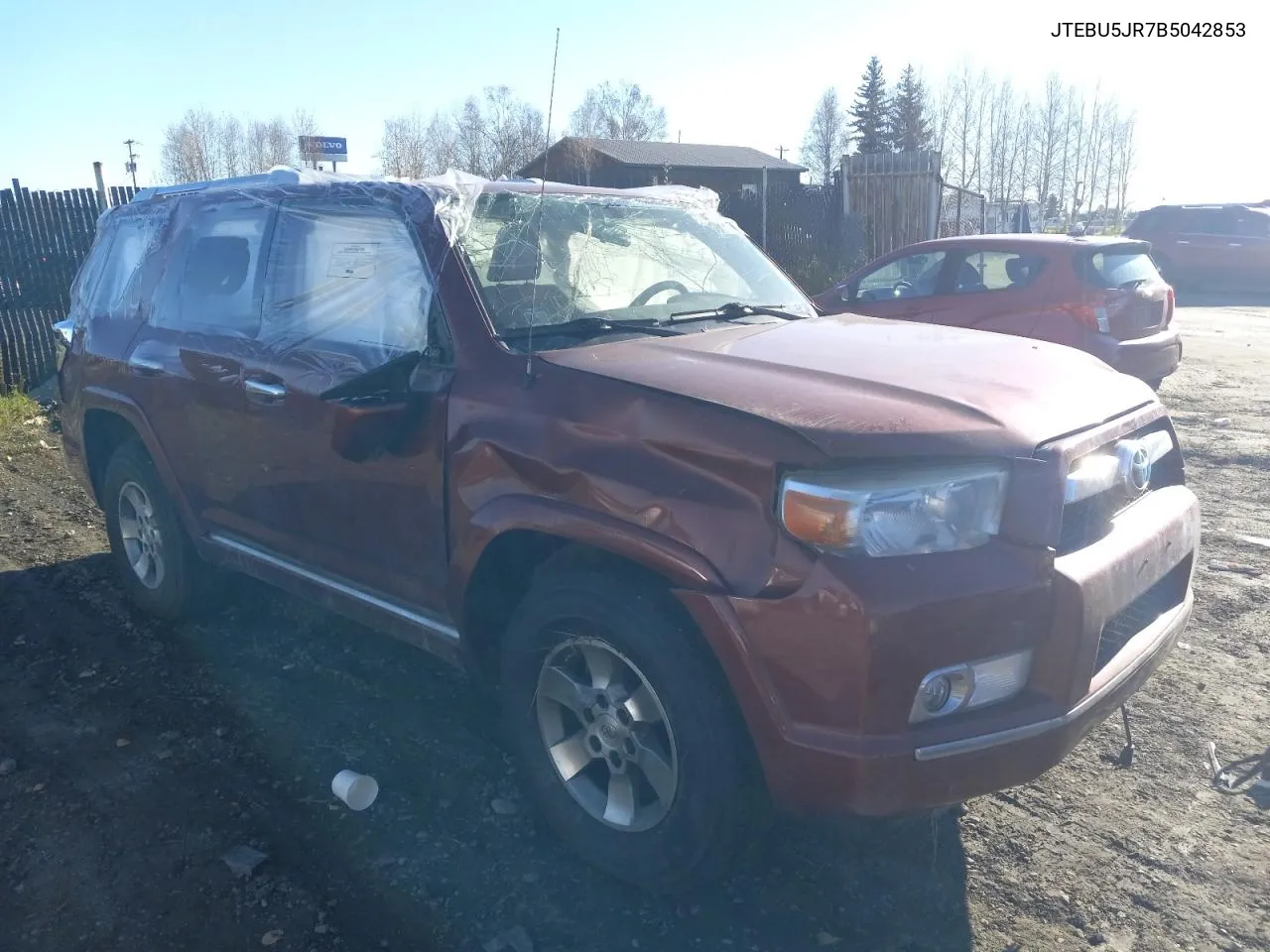 2011 Toyota 4Runner Sr5 VIN: JTEBU5JR7B5042853 Lot: 69537414