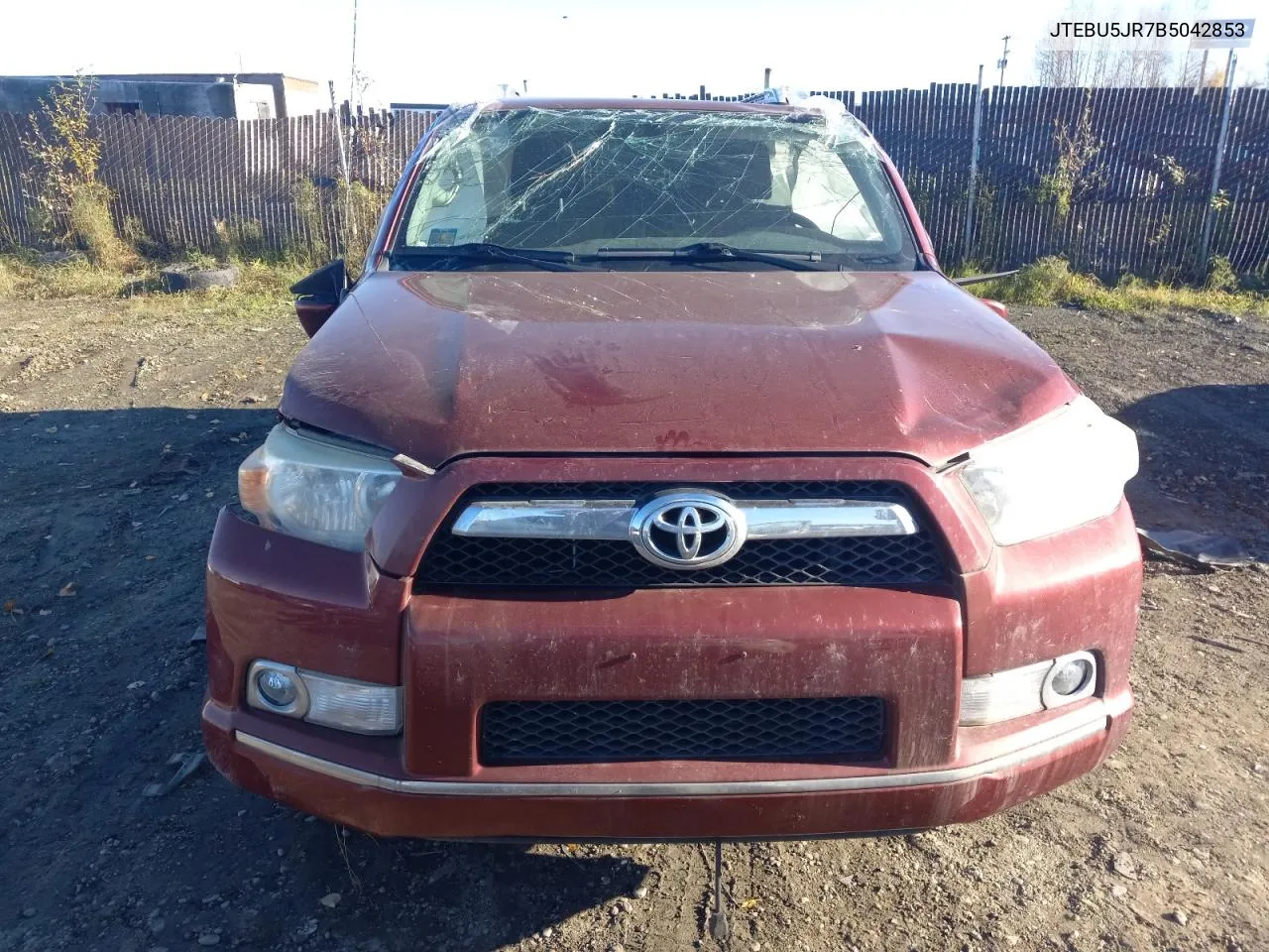 2011 Toyota 4Runner Sr5 VIN: JTEBU5JR7B5042853 Lot: 69537414