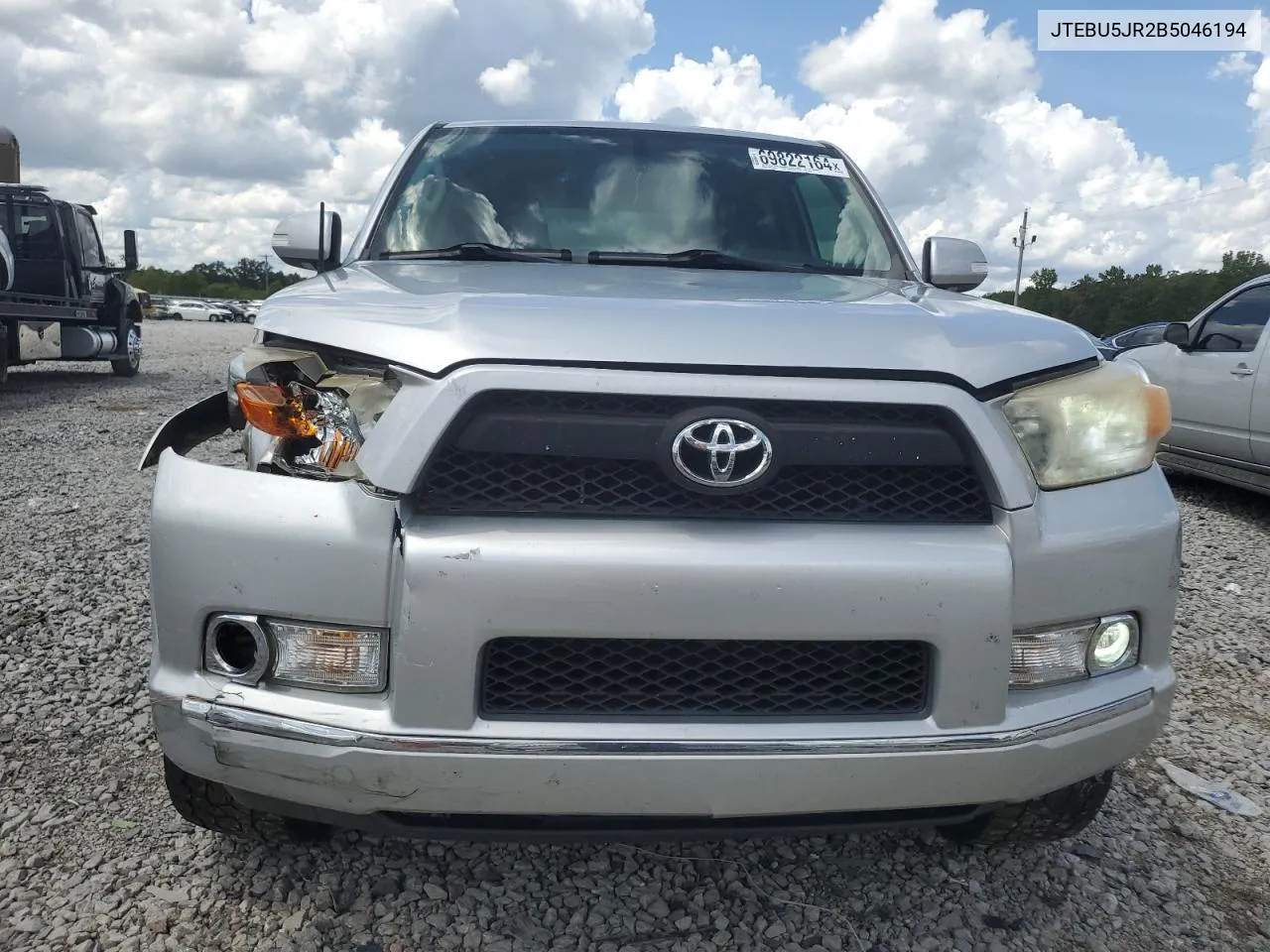 2011 Toyota 4Runner Sr5 VIN: JTEBU5JR2B5046194 Lot: 69822164