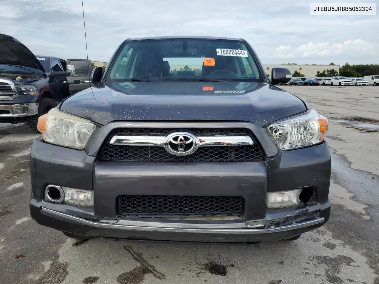 2011 Toyota 4Runner Sr5 VIN: JTEBU5JR8B5062304 Lot: 70022444