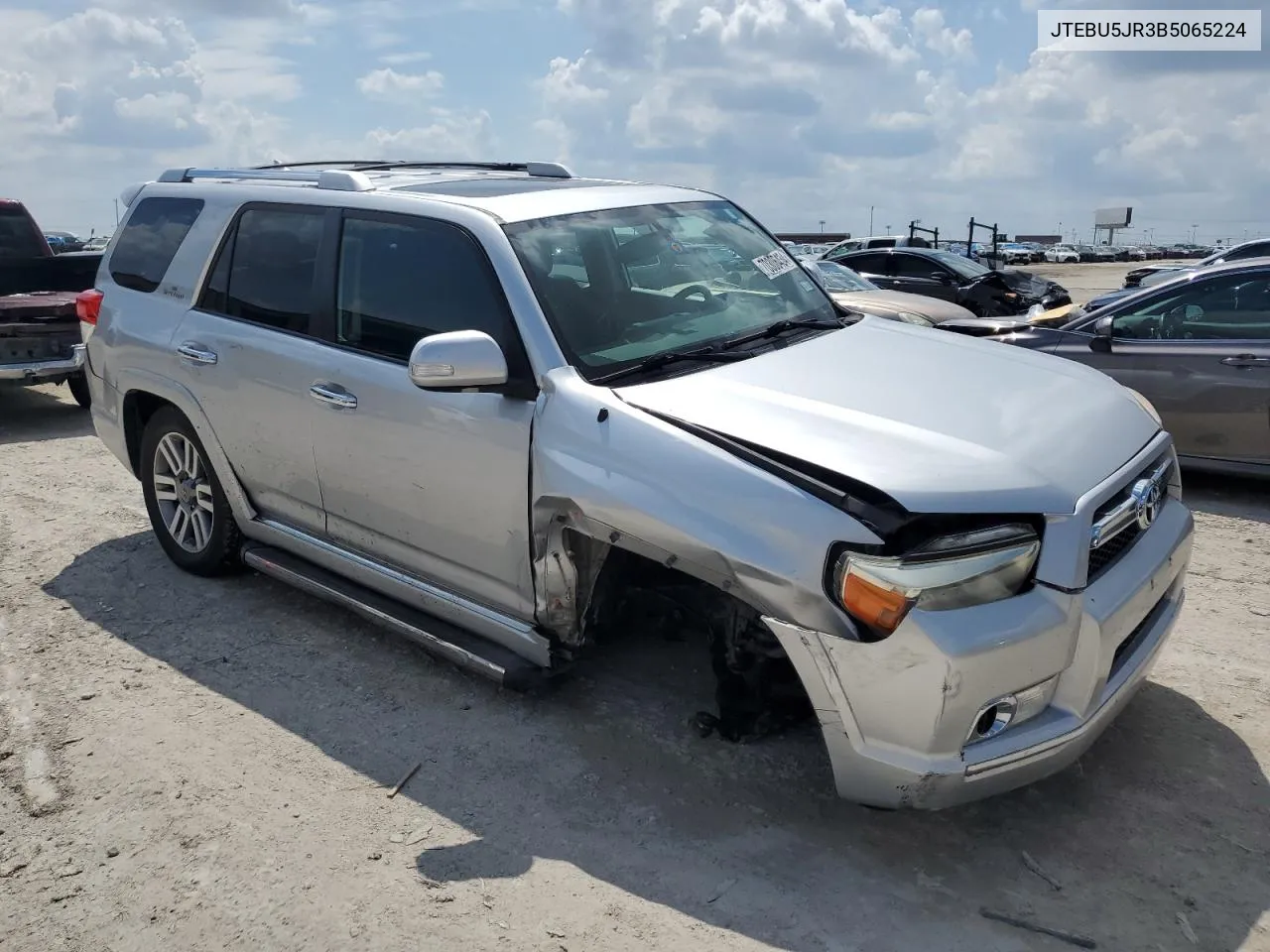 2011 Toyota 4Runner Sr5 VIN: JTEBU5JR3B5065224 Lot: 70306434