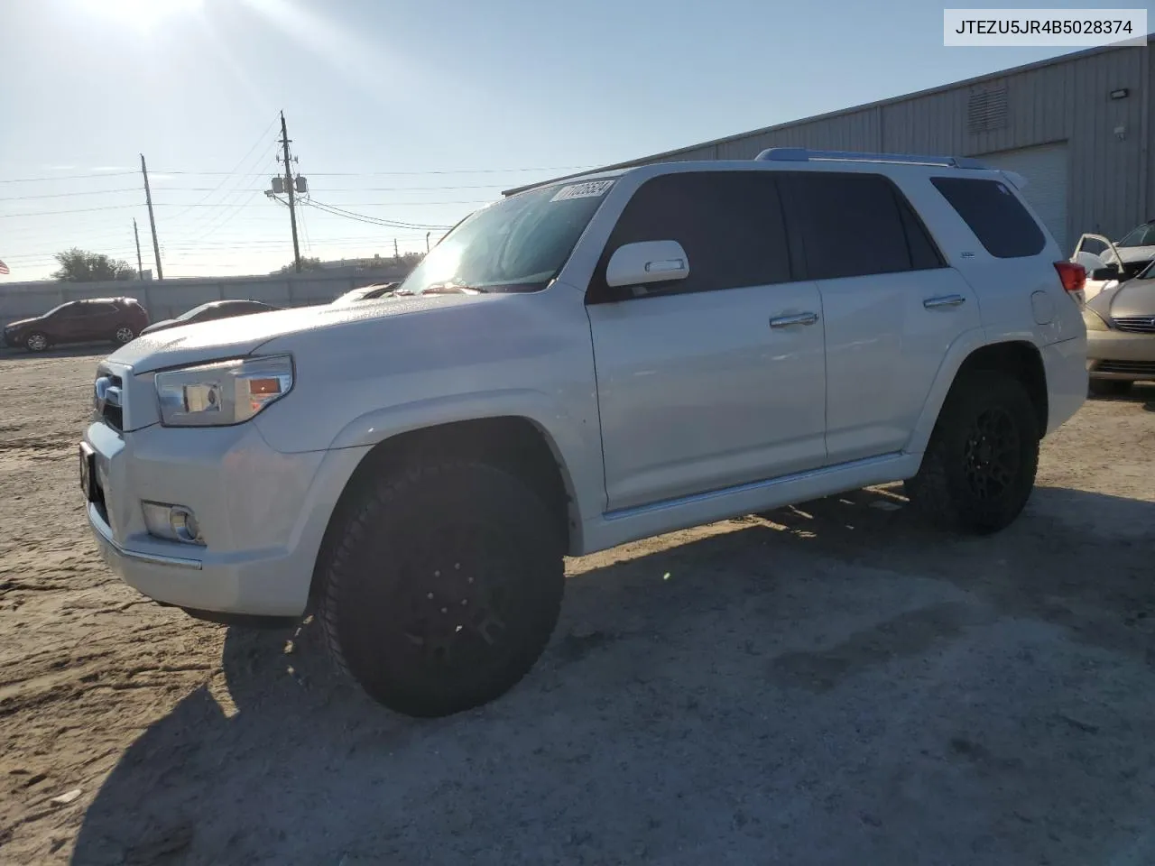 2011 Toyota 4Runner Sr5 VIN: JTEZU5JR4B5028374 Lot: 71026524