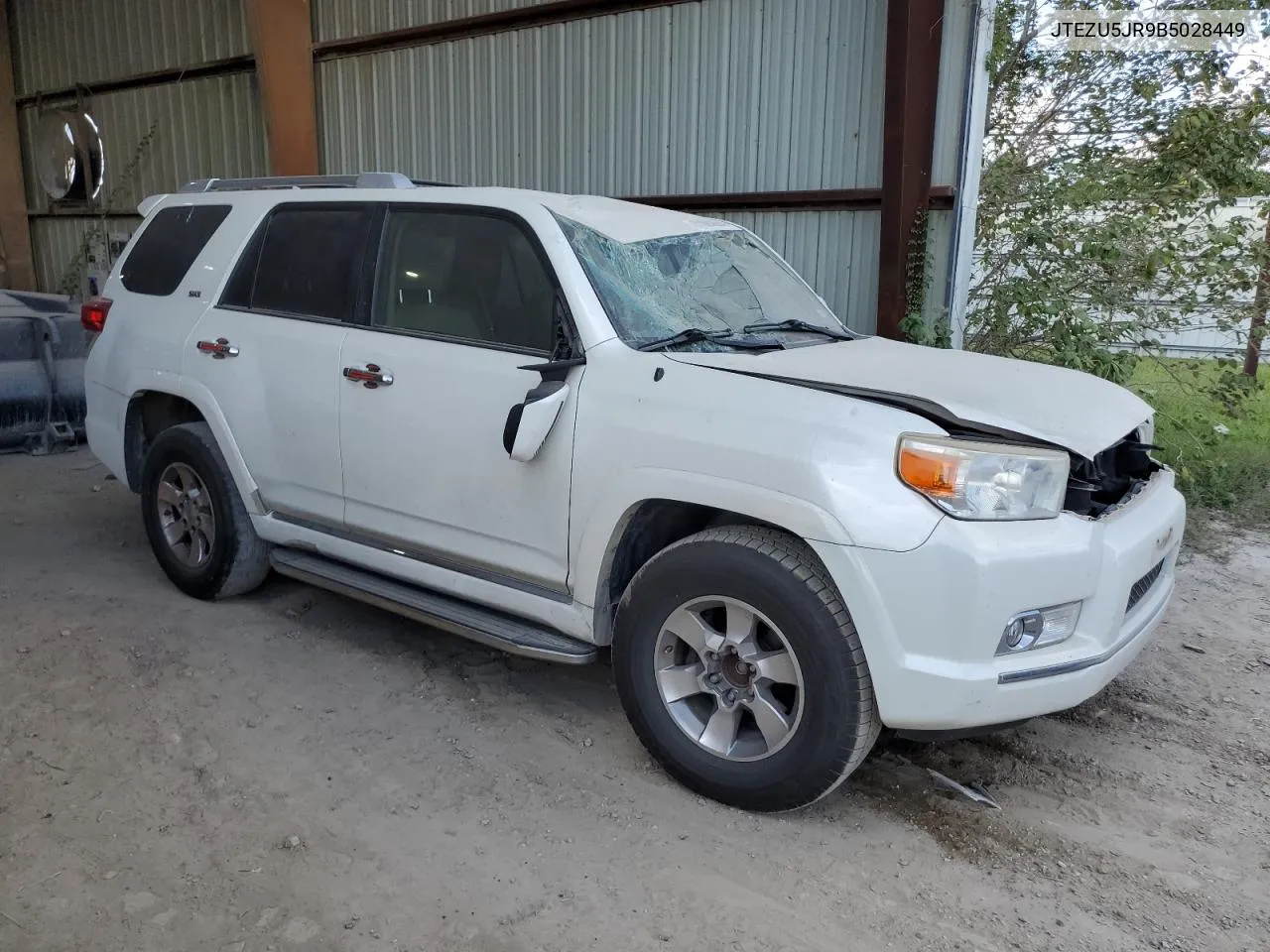 2011 Toyota 4Runner Sr5 VIN: JTEZU5JR9B5028449 Lot: 71080684