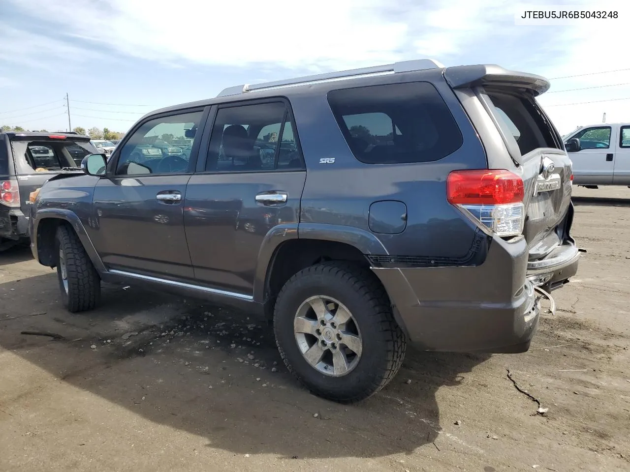 2011 Toyota 4Runner Sr5 VIN: JTEBU5JR6B5043248 Lot: 71233984