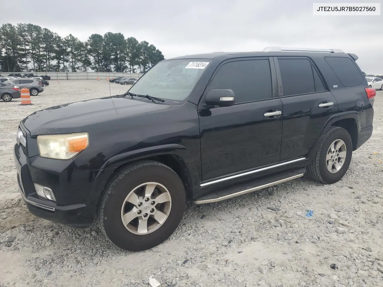 2011 Toyota 4Runner Sr5 VIN: JTEZU5JR7B5027560 Lot: 71718314