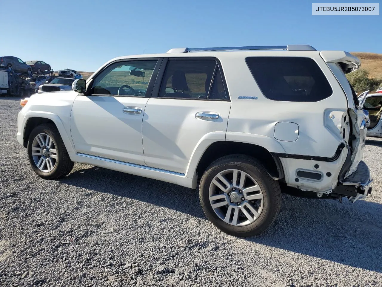 2011 Toyota 4Runner Sr5 VIN: JTEBU5JR2B5073007 Lot: 72256024