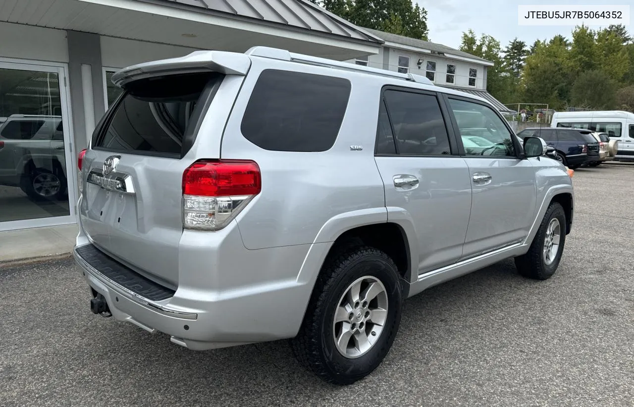 JTEBU5JR7B5064352 2011 Toyota 4Runner Sr5