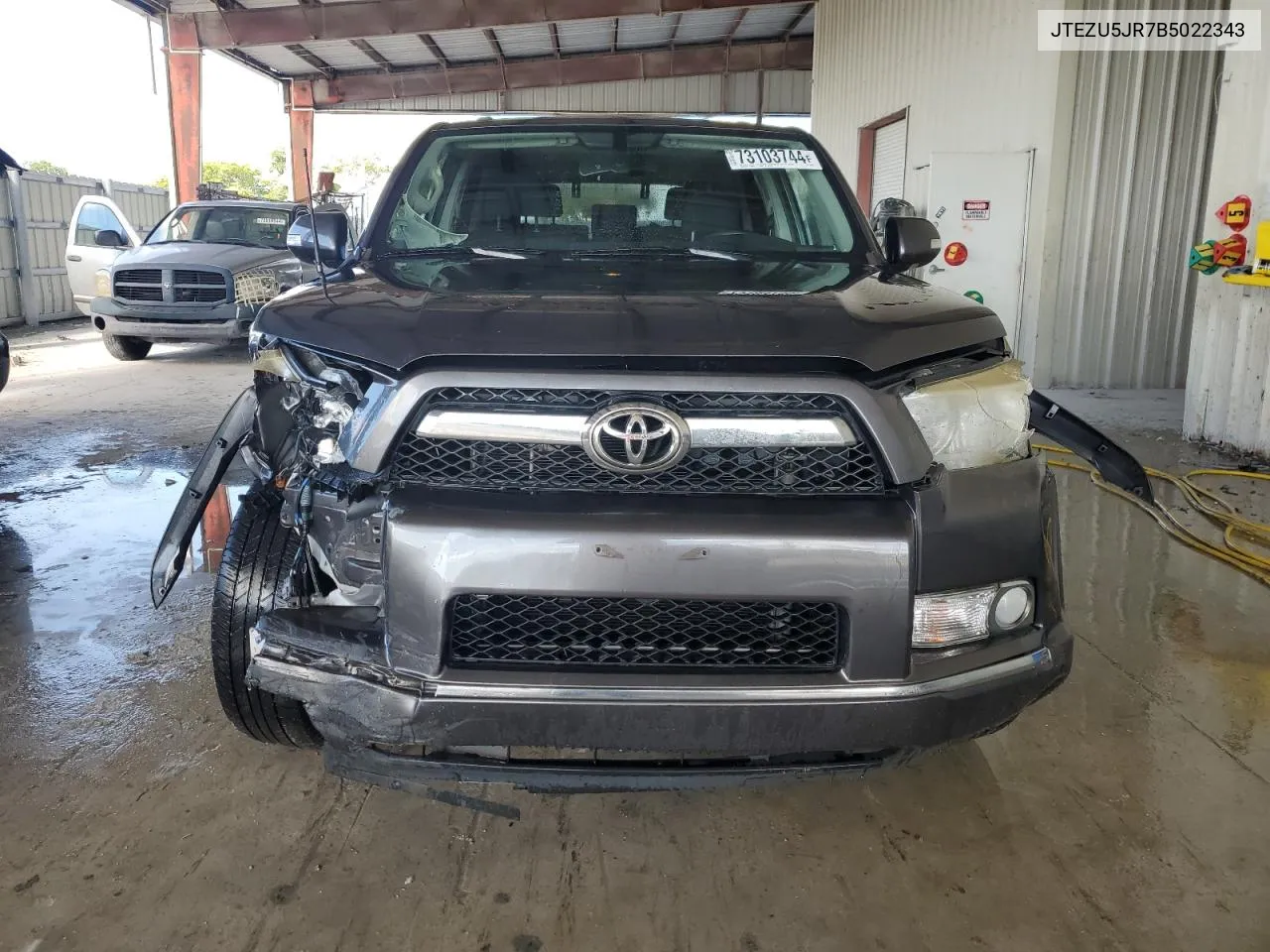 2011 Toyota 4Runner Sr5 VIN: JTEZU5JR7B5022343 Lot: 73103744