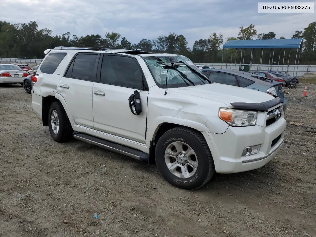 2011 Toyota 4Runner Sr5 VIN: JTEZU5JR5B5033275 Lot: 73219144