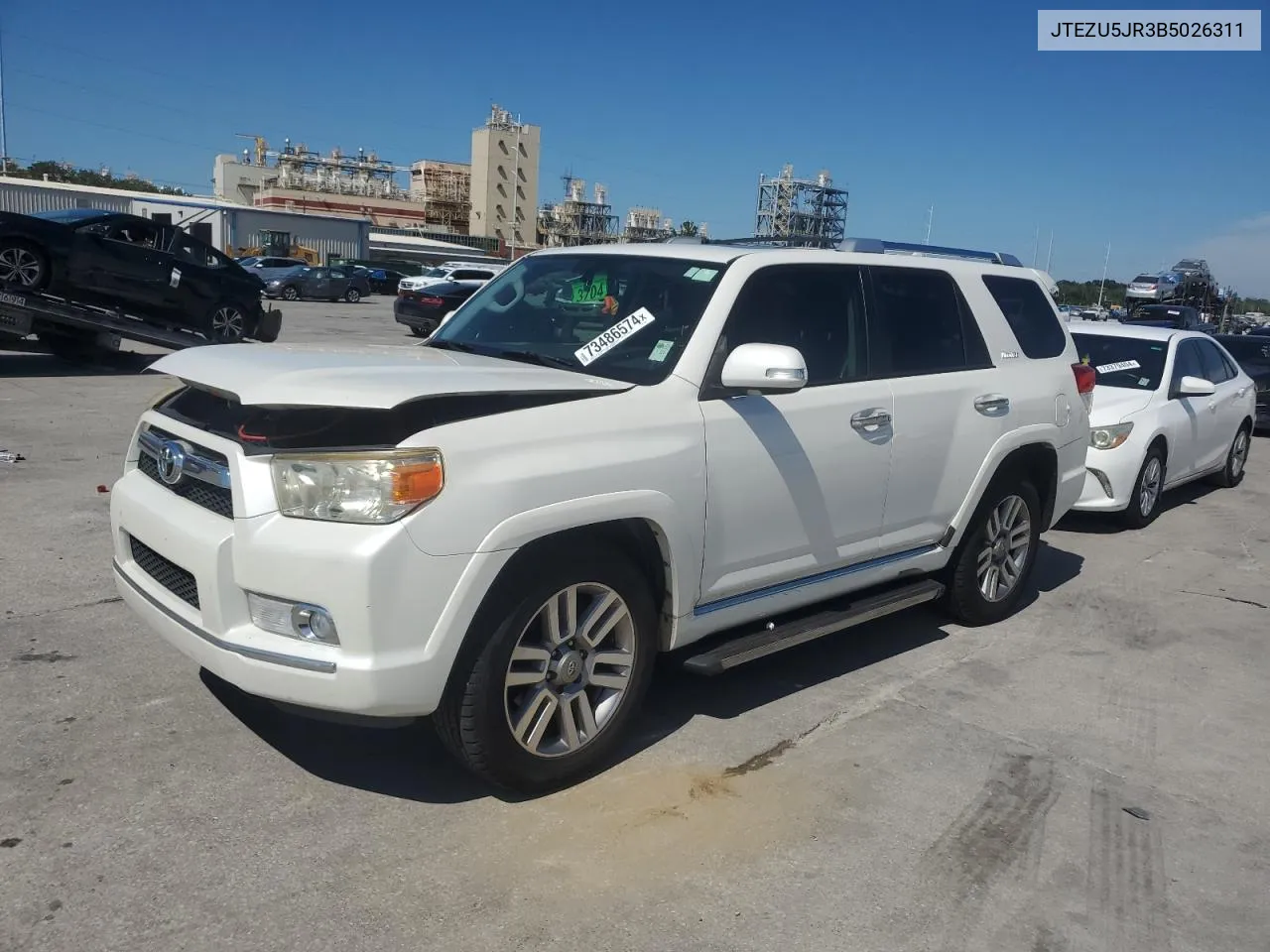 JTEZU5JR3B5026311 2011 Toyota 4Runner Sr5