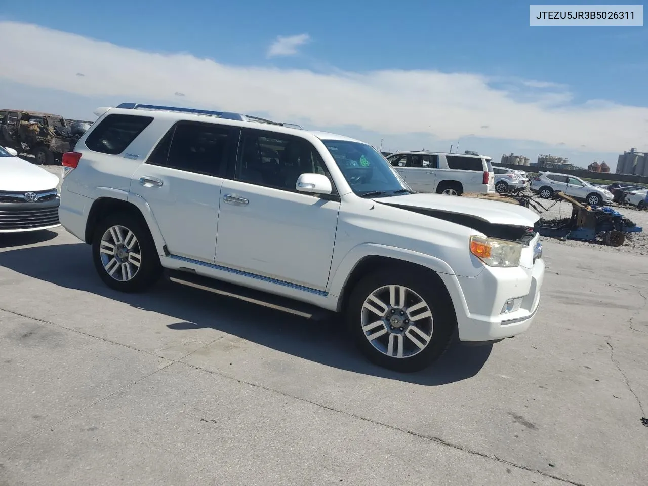 2011 Toyota 4Runner Sr5 VIN: JTEZU5JR3B5026311 Lot: 73486574