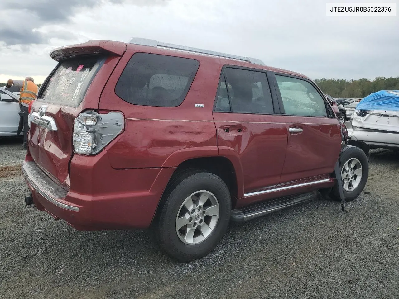 JTEZU5JR0B5022376 2011 Toyota 4Runner Sr5