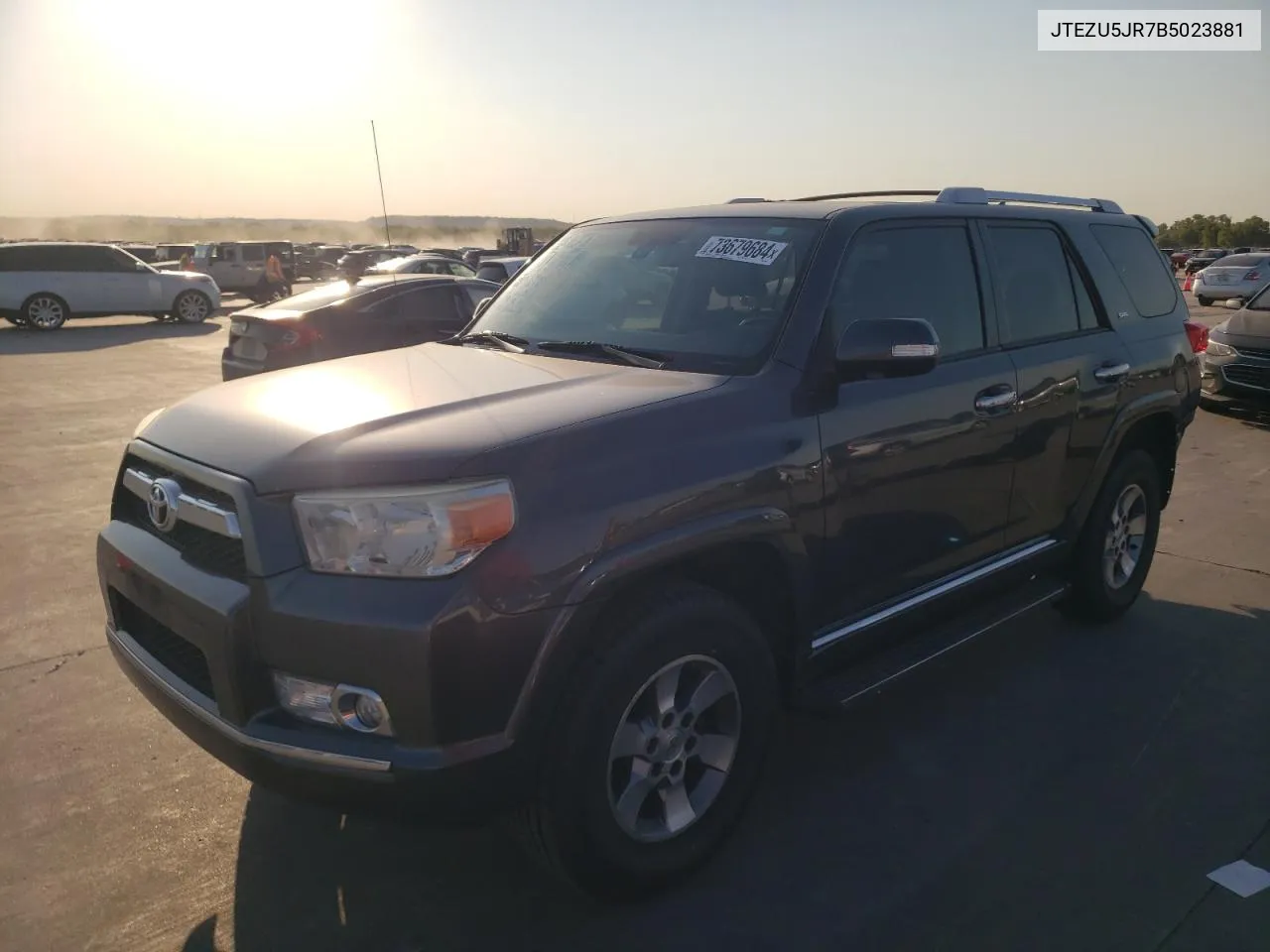 2011 Toyota 4Runner Sr5 VIN: JTEZU5JR7B5023881 Lot: 73679684