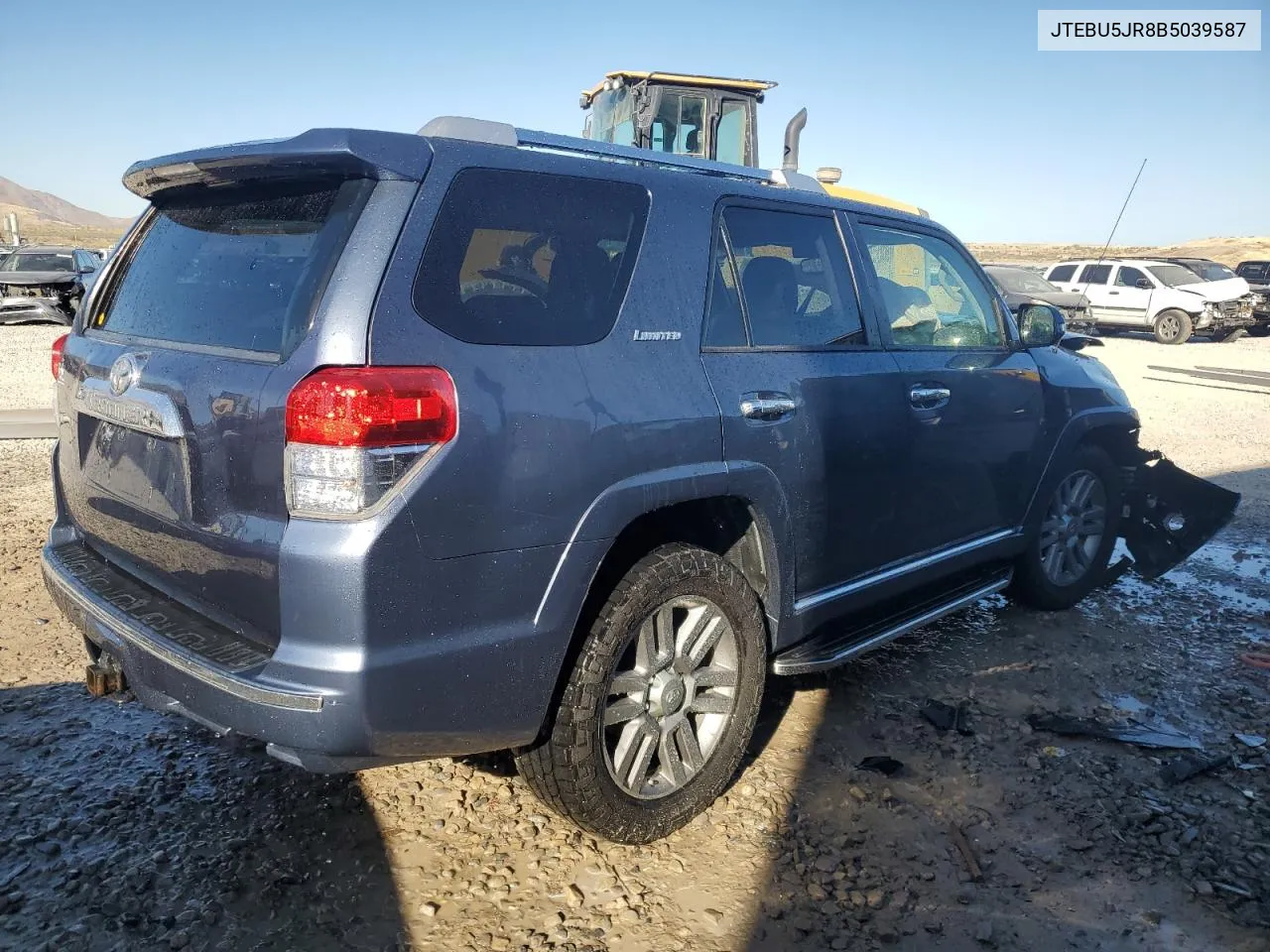 2011 Toyota 4Runner Sr5 VIN: JTEBU5JR8B5039587 Lot: 74115424